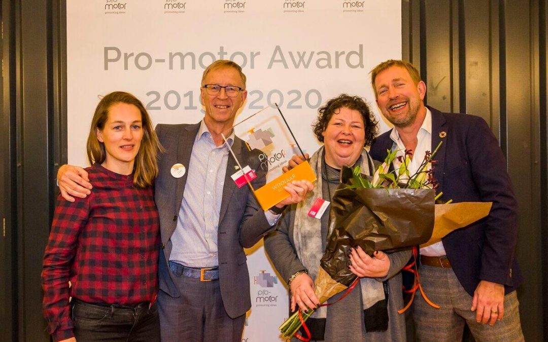 Cleantech Center wint Pro-motor Award 2020