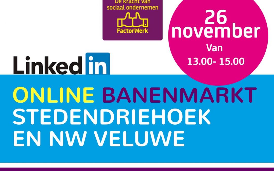 26 november: online banenmarkt
