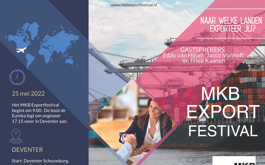 25 mei: MKB Export Festival